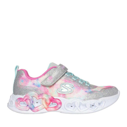 SKECHERS LIGHTED SATIN GORE AND STRAP