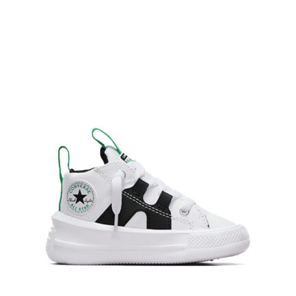 CONVERSE ALL STAR CHUCK TAYLOR ULTRA WHITE/BLACK/GREEN ΒΡΕΦΙΚΑ