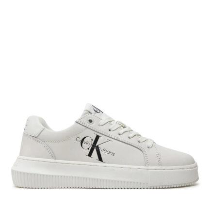 CALVIN KLEIN JEANS CHUNKY CUPSOLE MONO LEATHER WOMENS