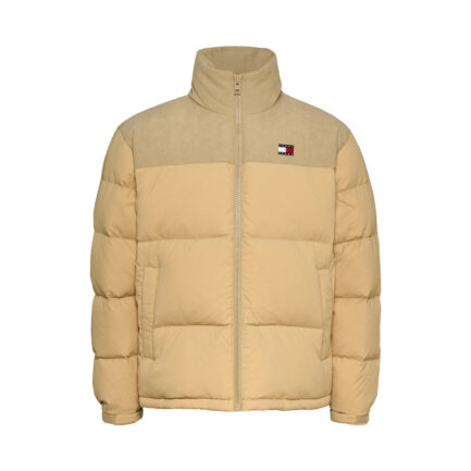 TOMMY JEANS ΑΝΔΡΙΚΟ ΜΠΟΥΦΑΝ ΠΟΥΠΟΥΛΕΝΙΟ CORD MIX ALASKA PUFFER