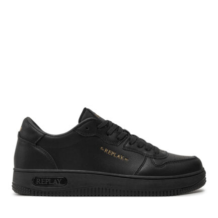 REPLAY SNEAKERS EPIC BASE BLOCK MENS BLACK