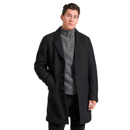 FUNKY BUDDHA ΑΝΔΡΙΚΟ WOOL BLEND ΠΑΛΤΟ