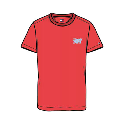 TOMMY JEANS ΑΝΔΡΙΚΟ T-SHIRT BUBBLE PRINT SLIM FIT