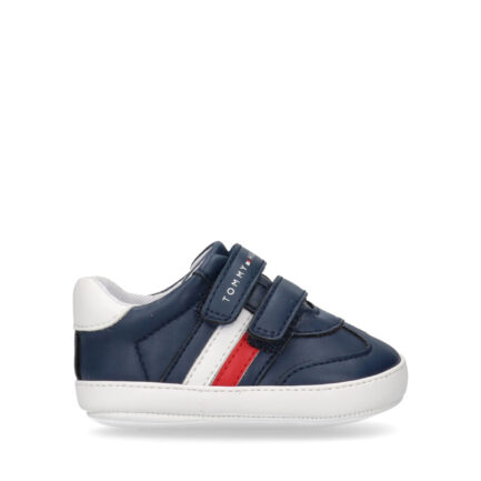 TOMMY JEANS LOW CUT VELCRO SNEAKER ΑΓΚΑΛΙΑΣ BLUE/WHITE