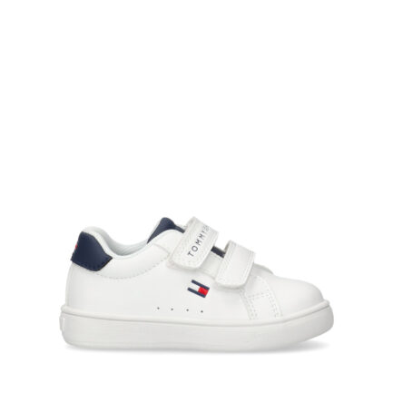 TOMMY JEANS LOW CUT VELCRO SNEAKER ΒΡΕΦΙΚΑ WHITE/BLUE