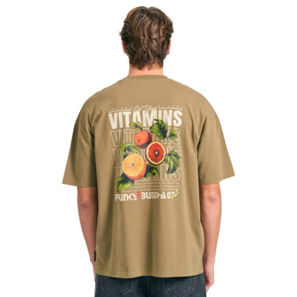 FUNKY BUDDHA ΑΝΔΡΙΚΟ T-SHIRT OVERSIZED FIT