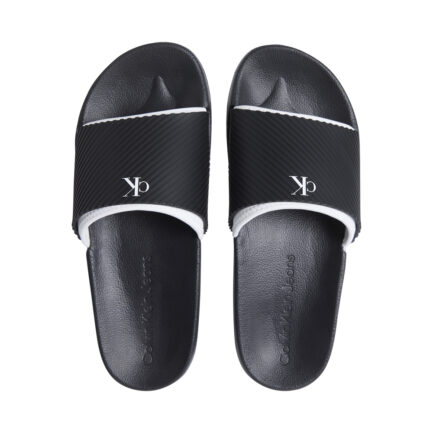 CALVIN KLEIN JEANS SLIDE RUBBER NEOPRENE TEXT