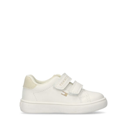 TOMMY JEANS LOW CUT VELCRO SNEAKER ΒΡΕΦΙΚΑ OFF WHITE