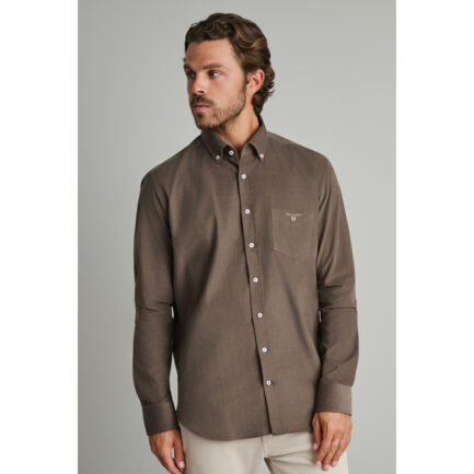 NAVY & GREEN ΠΟΥΚΑΜΙΣΟ COMFORT FIT ΚΟΤΛΕ