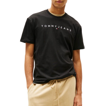 TOMMY JEANS ΑΝΔΡΙΚΟ T-SHIRT REGULAR LINEAR LOGO ESSENTIAL
