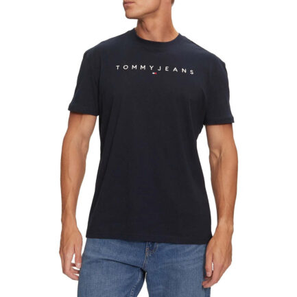 TOMMY JEANS ΑΝΔΡΙΚΟ T-SHIRT REGULAR LINEAR LOGO ESSENTIAL