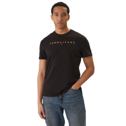 TOMMY JEANS ΑΝΔΡΙΚΟ T-SHIRT REGULAR LINEAR LOGO ESSENTIAL