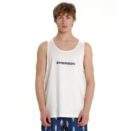 EMERSON ΑΝΔΡΙΚΟ ΑΜΑΝΙΚΟ T-SHIRT