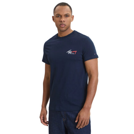 TOMMY JEANS ΑΝΔΡΙΚΟ T-SHIRT SLIM SIGN CHEST