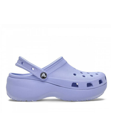 CROCS CLASSIC PLATFORM CLOG BLUE HAZE WOMENS