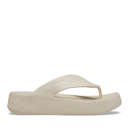 CROCS GETAWAY PLATFORM FLIP STUCCO WOMENS