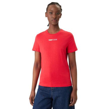 TOMMY JEANS ΓΥΝΑΙΚΕΙΟ T-SHIRT REGULAR ESSENTIAL LOGO 2