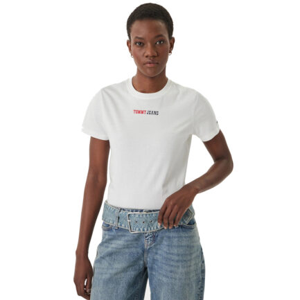 TOMMY JEANS ΓΥΝΑΙΚΕΙΟ T-SHIRT REGULAR ESSENTIAL LOGO 2