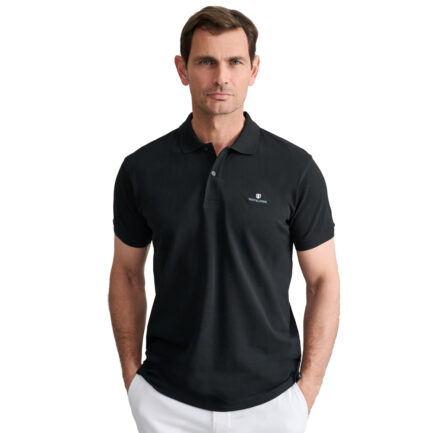 NAVY & GREEN ΜΠΛΟΥΖΑ POLO Μ/ΧΡΩΜΟ CUSTOM FIT