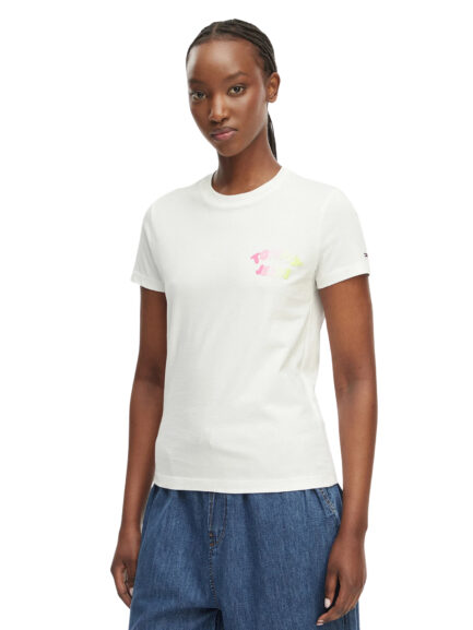 TOMMY JEANS ΓΥΝΑΙΚΕΙΟ T-SHIRT REGULAR BUBBLE
