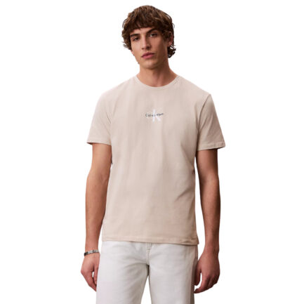 CALVIN KLEIN JEANS ΑΝΔΡΙΚΟ T-SHIRT 30S MICRO MONOLOGO GRAPHIC