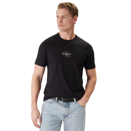 CALVIN KLEIN JEANS ΑΝΔΡΙΚΟ T-SHIRT 30S MICRO MONOLOGO GRAPHIC