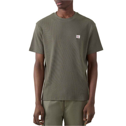 CALVIN KLEIN JEANS ΑΝΔΡΙΚΟ T-SHIRT WAFFLE BADGE CREWNK