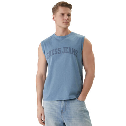 GUESS JEANS ΑΝΔΡΙΚΟ ΑΜΑΝΙΚΟ T-SHIRT