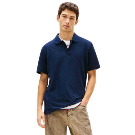 TOMMY JEANS ΑΝΔΡΙΚΟ T-SHIRT POLO WAFFLE REGULAR