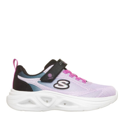 SKECHERS SOLA GLOW 2.0 DAZZLE STEPS LIGHTED KIDS SHOES