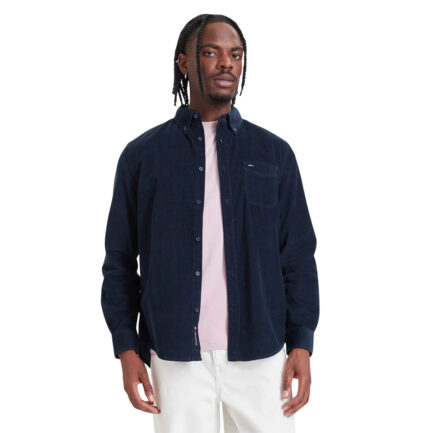 TOMMY JEANS ΑΝΔΡΙΚΟ ΠΟΥΚΑΜΙΣΟ ΚΟΤΛΕ REGULAR