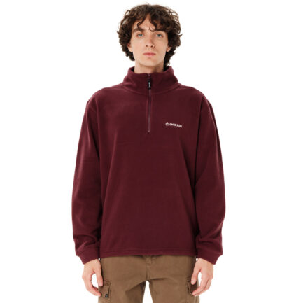 EMERSON ΑΝΔΡΙΚΟ FLEECE ΜΕ ΑΝΟΙΓΜΑ ΦΕΡΜΟΥΑΡ ΜΕΧΡΙ ΤΟ ΣΤΗΘΟΣ