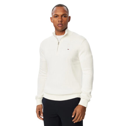 TOMMY JEANS ΑΝΔΡΙΚΗ ΠΛΕΚΤΗ ΜΠΛΟΥΖΑ HALF-ZIP